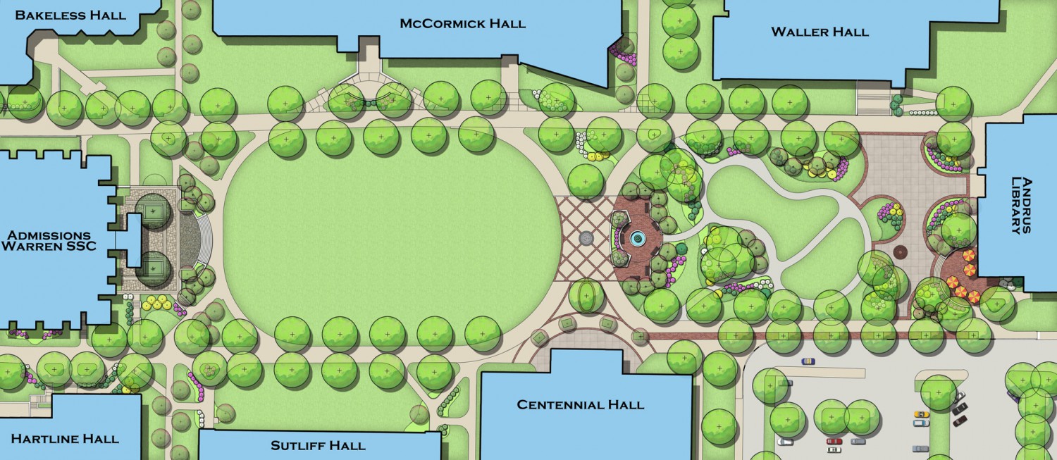Bloomsburg University Academic Quad - Derck &amp; Edson